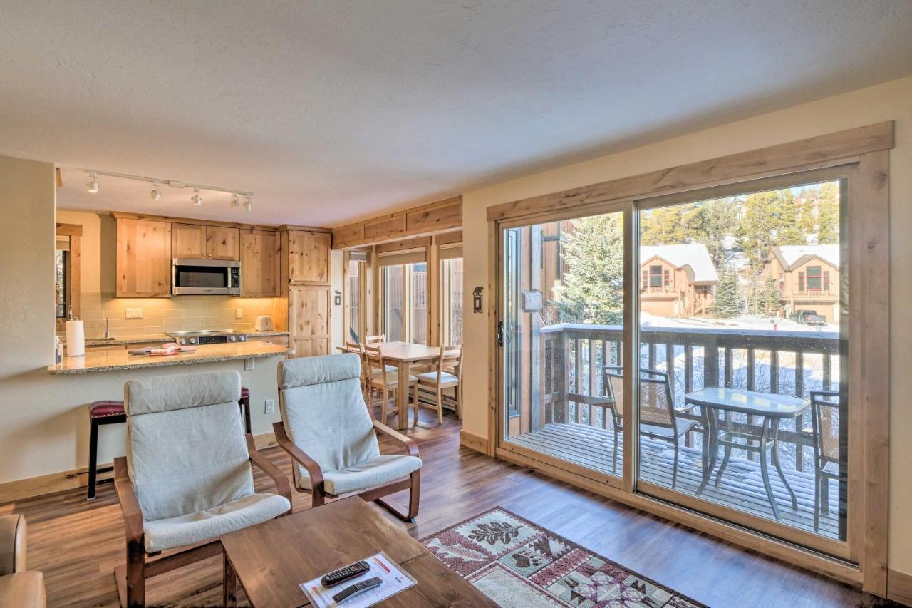 Ski-In Breck Condo Walk To Shops And Restaurants! 브레켄리지 외부 사진