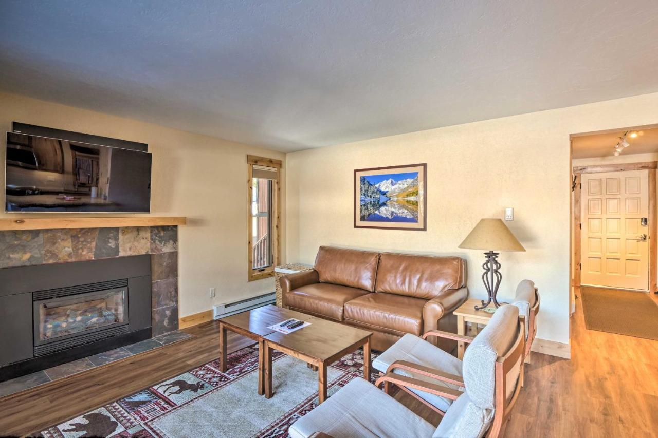 Ski-In Breck Condo Walk To Shops And Restaurants! 브레켄리지 외부 사진