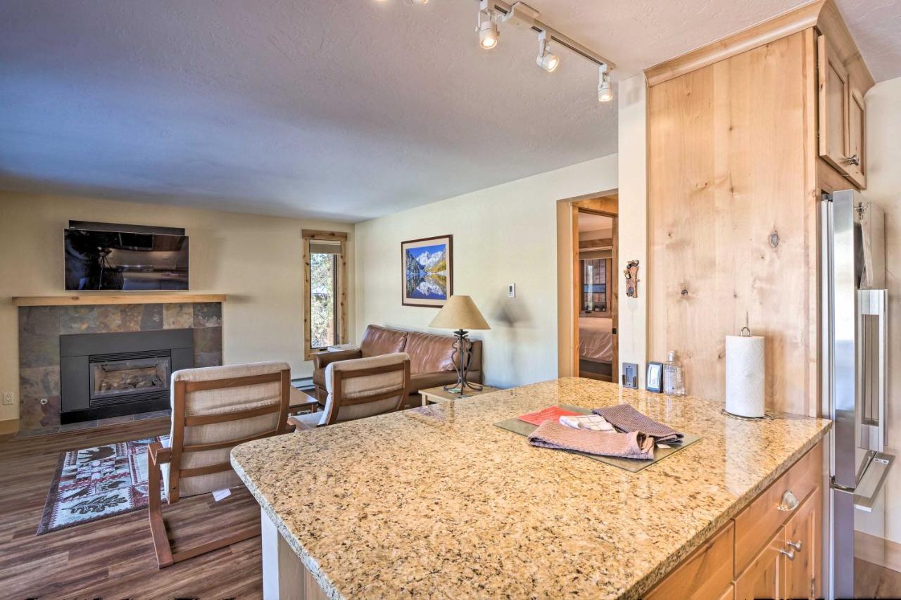 Ski-In Breck Condo Walk To Shops And Restaurants! 브레켄리지 외부 사진