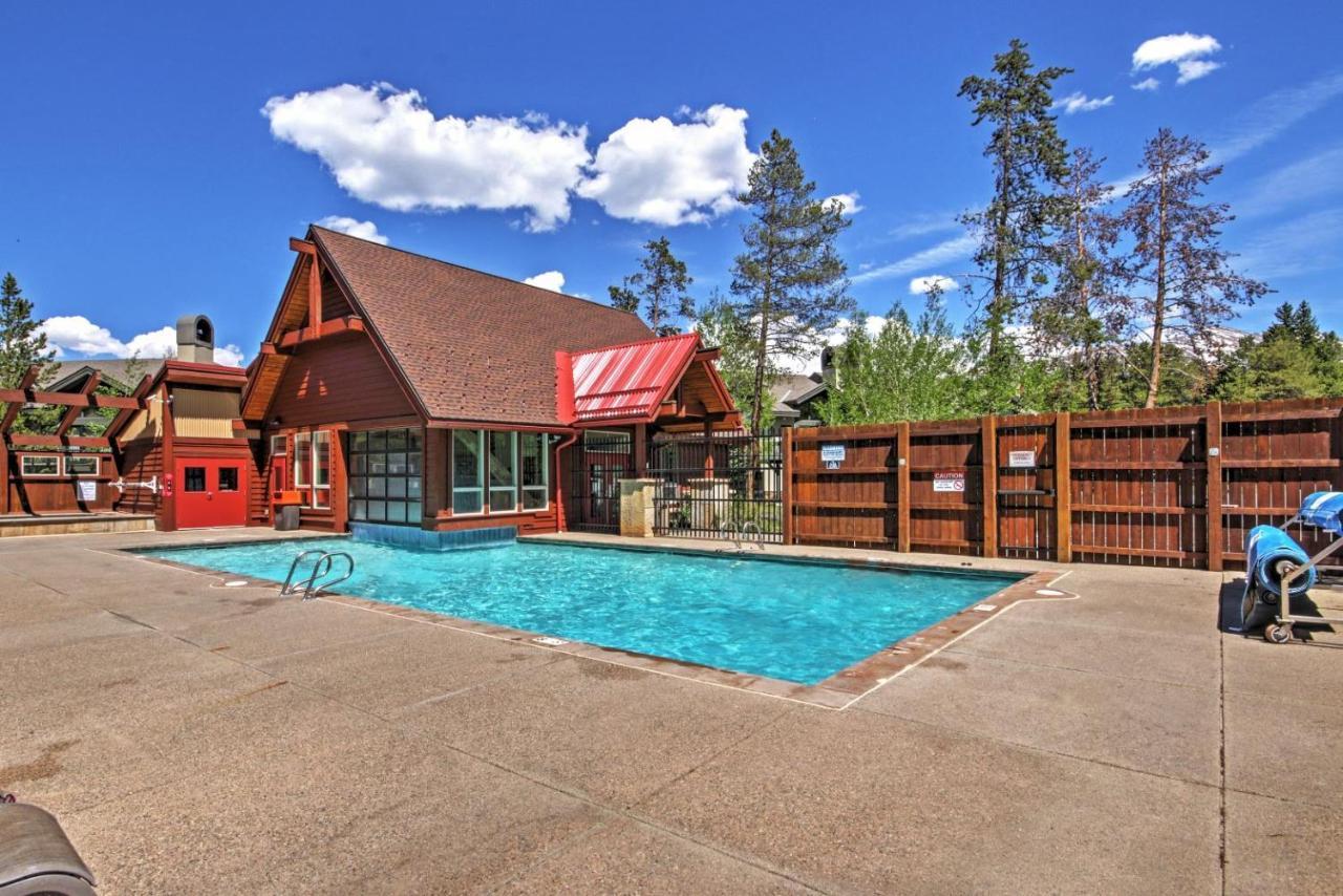 Ski-In Breck Condo Walk To Shops And Restaurants! 브레켄리지 외부 사진