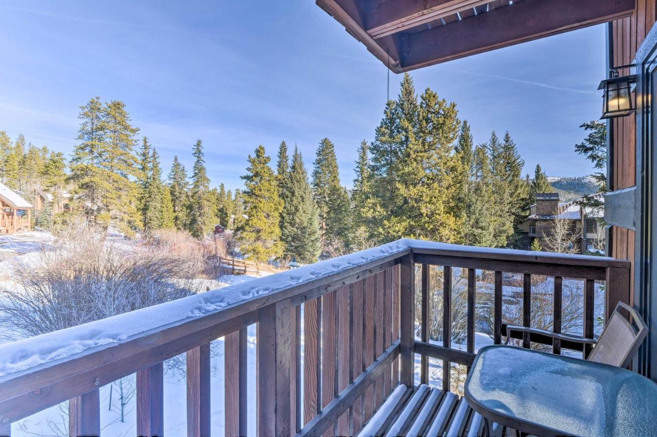 Ski-In Breck Condo Walk To Shops And Restaurants! 브레켄리지 외부 사진
