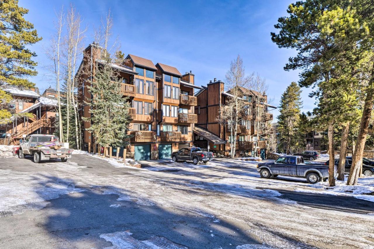 Ski-In Breck Condo Walk To Shops And Restaurants! 브레켄리지 외부 사진