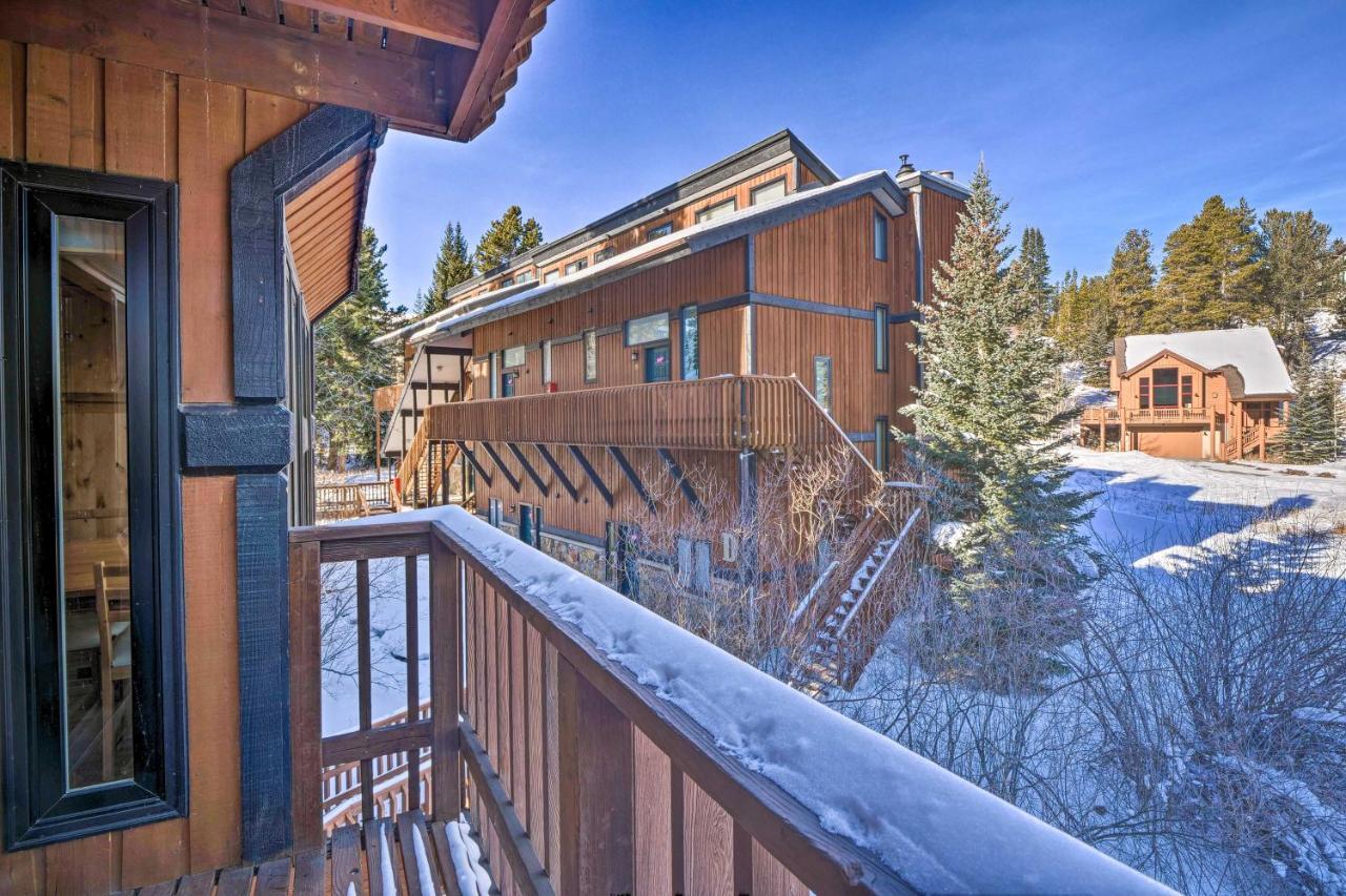 Ski-In Breck Condo Walk To Shops And Restaurants! 브레켄리지 외부 사진