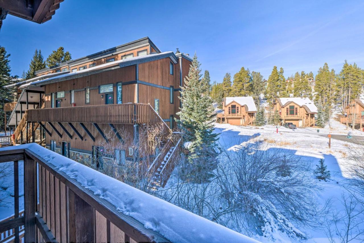 Ski-In Breck Condo Walk To Shops And Restaurants! 브레켄리지 외부 사진